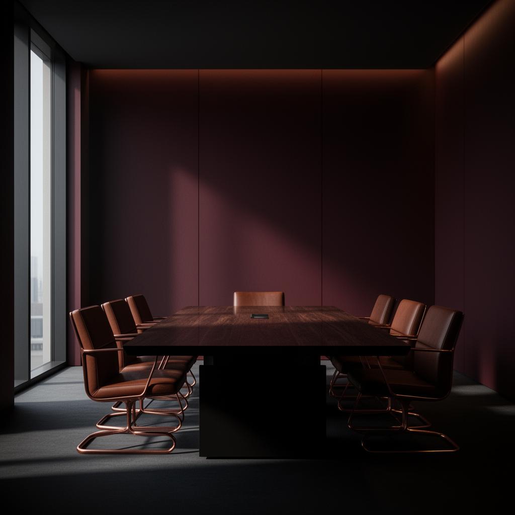 Sala de reuniones ejecutiva — SRicon Industrial Consulting